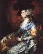 Thomas Gainsborough Mrs.Siddons oil painting